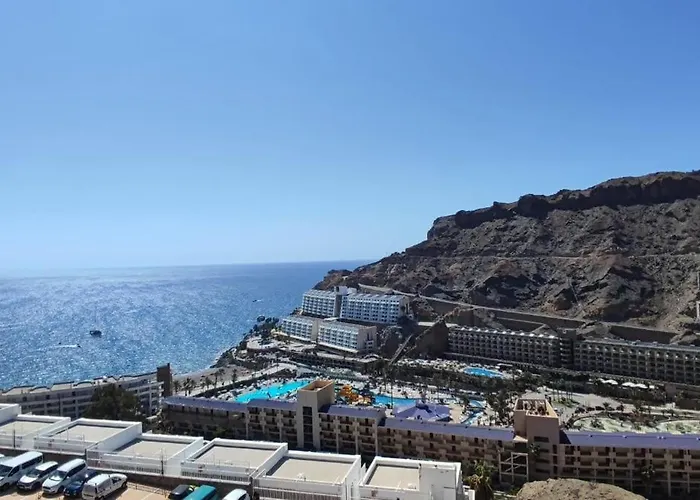 Ocean View Apartment In Taurito, Mogan - Top Floor